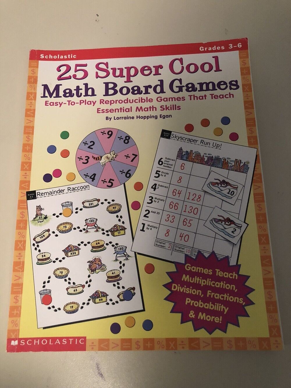 25 Super Cool Math Board Games‎ Graded 3-6 Games That Teach Math Skills